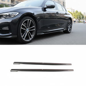 Extensiones de faldones laterales de fibra de carbono auténtica para BMW Serie 3 G20 G28 M Sport 2019-2022, kit de carrocería, splitters - Product Image 4