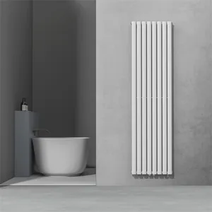 Radiatori verticali di Design verniciato a polvere bianco modello AVONFLOW UT di vendita calda