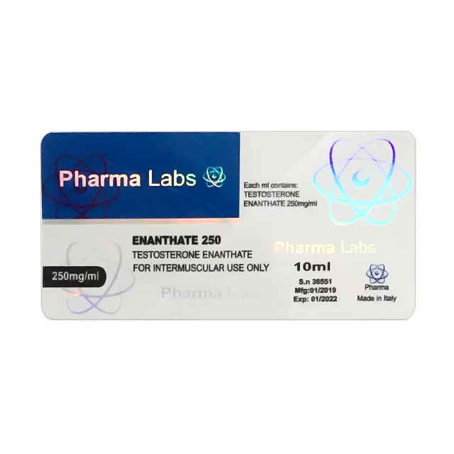 Custom Printed Waterproof Self Adhesive Anti-Counterfeit Label for Medicine Pharmaceutical Packaging