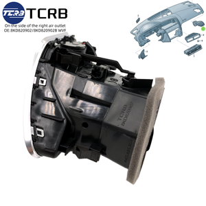 8KD 820 902 yüksek kaliteli otomobil parçaları hava firar ön sağ pano klima çıkışı için Audi A4L B8 2009-2016 8KD820902 - Product Image 4