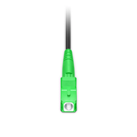Kabel Fiber Drop Panjang Sesuai Pesanan 1 Fiber SC APC ke SC APC Single Mode (OS2) LSZH 2.0 X 5.0mm