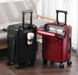 Juego de Tres Maletas de Viaje de ABS al por Mayor con Ruedas Giratorias Universales de Gran Capacidad y Marco de Aluminio para Hombre y Mujer - Product Image 5