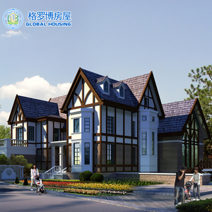 Tùy Chỉnh 1000 Feet Vuông Sang Trọng Ánh Sáng Khung Thép Biệt Thự Hiện Đại Di Động Modular Prefab Khách Sạn Với Nhà Để Xe Sản Xuất Tại Trung Quốc - Product Image 3