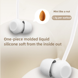 Auriculares con cable ligeros, auriculares internos con puntas de silicona suave, auriculares con aislamiento de ruido para escuchar a diario - Product Image 6