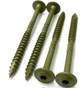 Vis de mise à la terre en acier inoxydable 304 316 <span class=keywords><strong>7</strong></span> vis à aggloméré PZ2 <span class=keywords><strong>Torx</strong></span> Drive vis à bois à tête personnalisée pour la construction en bois - Product Image 1