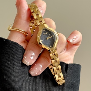 Montre pour femme Scottie 9850 <span class=keywords><strong>vintage</strong></span> ovale incurvée, bracelet en acier inoxydable, étanche 3ATM, mouvement japonais, cadeau de luxe - Product Image 1