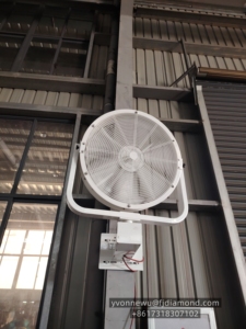 Industrial Misting Stainless Steel Water Fog <b>Spray</b> Outdoor Restaurant Summer Air Cooling Fan for Warehouse and Factory Optimized - Product Image 3