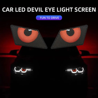 Écran LED programmable pour voiture Contrôle APP Lumière clignotante Écran d'affichage pour voiture Lumière décorative pour voiture