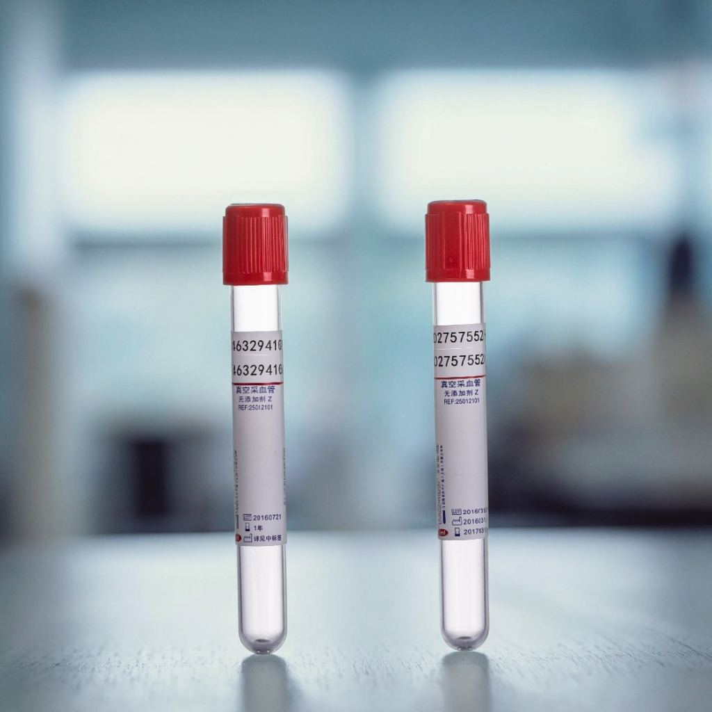 8 мл стеклянная пробирка для анализа крови для домашних животных EDTA Vacutainer вакуумный образец для клинических испытаний