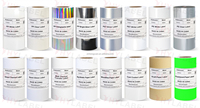 Matériau d'étiquettes autocollantes en PP brillant blanc/argenté/transparent, film d'étiquettes BOPP, étiquettes en polypropylène PP jumbo pour impression flexographique