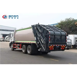 Camión de basura compactador Dongfeng 6X4 de 25 toneladas y 20 metros cúbicos para la recolección de residuos sólidos municipales - Product Image 2