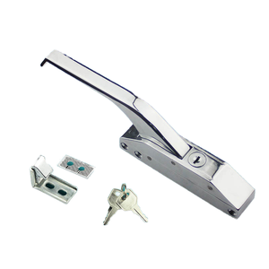 Loquet de poignée réglable en hauteur gauche/droite compatible avec les cylindres de serrure de <span class=keywords><strong>porte</strong></span> pour produits médicaux et de <span class=keywords><strong>cuisine</strong></span> 60 mm ANSI Grade 1 Brillant - Product Image 6