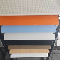 Plafonds acoustiques en aluminium sur mesure, prix d'usine, pour bureaux, intérieur et extérieur