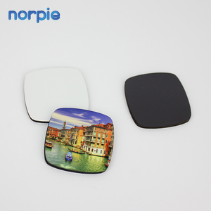 Stampati personalizzati Promozionale Sublimazione di Legno Quadrato Bianco Magneti Frigo - Product Image 5