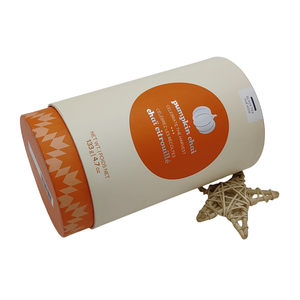 Tube de papier de spécialité recyclé biodégradable imprimé personnalisé pour l'impression d'estampage de disparition de boissons de forme de grains de café de thé - Product Image 1