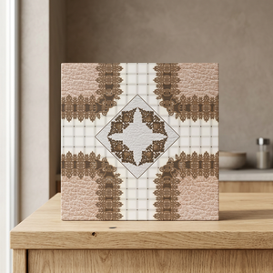 Interactive Premium Exterior Floor Tiles 8mm Thickness Porcelain Matt Finished Waterproof Wear Resistant 40x40 Outdoor Tiles - Product Image 1