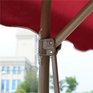 Cuadrado plegable impermeable a prueba <span class=keywords><strong>de</strong></span> viento voladizo al aire libre plátano paraguas sombrilla al aire libre con base <span class=keywords><strong>de</strong></span> sombrilla - Product Image 2