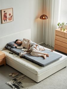 Cadre de lit <span class=keywords><strong>électrique</strong></span> réglable en métal à double moteur avec relevage du dossier, mobilier de chambre intelligent pour la maison - Product Image 4