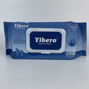 敏感皮肤用女性湿巾可生物降解成人可冲洗80pcs湿巾 - Product Image 2