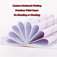 Vente chaude, carnet A5 personnalisé, effaçable, réutilisable, reliure spirale, PVC, avec 40 feuilles, cadeau, OEM