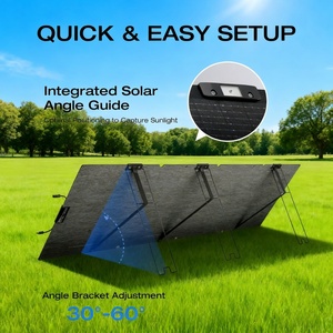 Heavy Duty Waterproof 400W PET <b>Laminated</b> Monocrystalline Solar High Efficiency 23% Certified Foldable 13.7KG Outdoor - Product Image 3