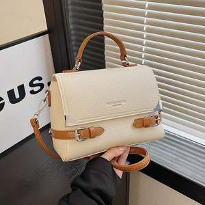 Sac à main tendance 2026 en cuir PU avec fermoir, sac à bandoulière pour femme - Product Image 2