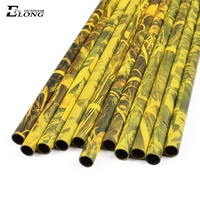 Flèches de chasse en carbone pur Elong Outdoor Camo, motifs personnalisés, grain de bois, camouflage, flèches en fibre de carbone