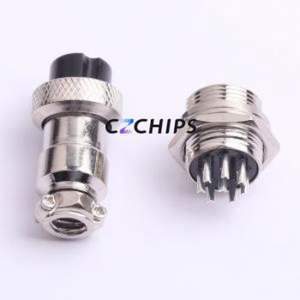 KH-GX16-8P Circular (Cable) Connector Connector ( Jack Specification: M16 )( Total PIN Count: 8P )( Gender: Male-Female Set ) - Product Image 1