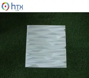 Carta da parati decorativa di vendita calda delle mattonelle del pvc 3D di plastica di termoformatura dei pannelli di parete di arte moderna 3d