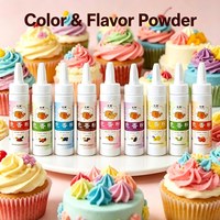 Colorant alimentaire en gel pulvérisable vibrant avec pigment à texture fine pour la décoration de gâteaux d'anniversaire et de fleurs