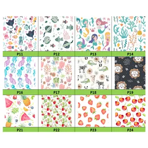 Babyshow Custom Digitaal Bedrukt Pul Stof Baby Doek Luier Waterdicht Polyester Pul Stof