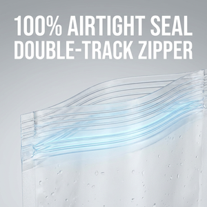 Custom Logo Zipper Sealed <strong>Bag</strong> Packaging Reusable No Leakage <strong>Plastic</strong> Zip Lock <strong>Bags</strong> For Vegetables Food Storage - Product Image 3