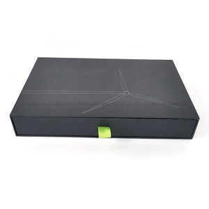 Caja de Regalo de Papel con Textura Especial <span class=keywords><strong>y</strong></span> Estampado en Oro Rosa, Caja Negra Mate con Acabado Brillante UV <span class=keywords><strong>para</strong></span> Joyería <span class=keywords><strong>y</strong></span> Prendas de Moda de Alta Gama - Product Image 5