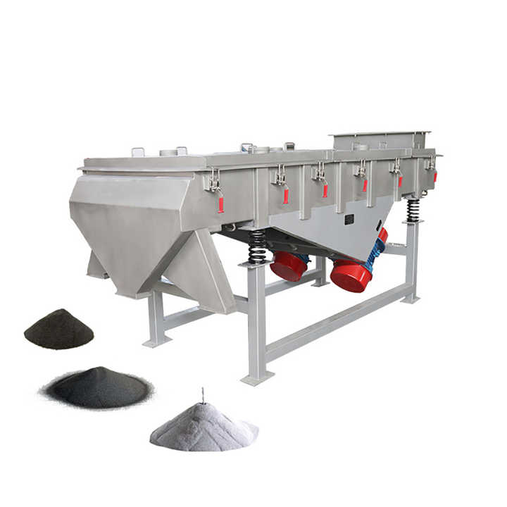 FBD Square Vibration Sorting Sieving Machine in Soil Aggregate Sieve ...
