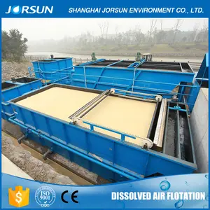 Paper And Pulp Waste Water Treatment Dissolved Air Flotation DAF System For Removing Solids Sludge Treatment Equipment