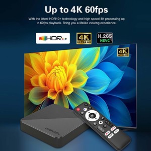 Mortal T1S Android 14 Smart TV Box H313 con <span class=keywords><strong>IPTV</strong></span> Integrado, Dispositivo de Transmisión Multimedia OTT Compatible con NF, WiFi Dual y Reproductor Multimedia 4K - Product Image 6