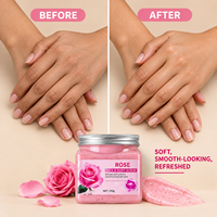 Exfoliërende gezichts- en lichaamsscrub 250g in 15 varianten met koffie, papaja, kojic acid en fruitthema's voor een gladde huid, private label