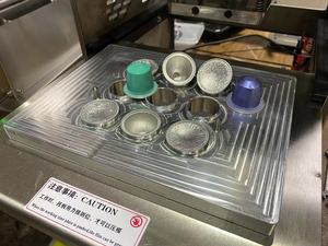 Alumínio elétrico semiautomático folha tampa café cápsula k copo fazendo selagem máquina - Product Image 3