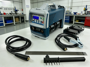 New arc 200a small inverter cordless with lithium battery puls handheld mma 200 wireless welding machine welder set - Product Image 2