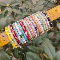 Bracelets certifiés pour femmes en alliage grainé gravé, style ethnique vintage, avec détails colorés effet goutte d'huile, placage or 18K, zircon et motif floral en relief cloisonné