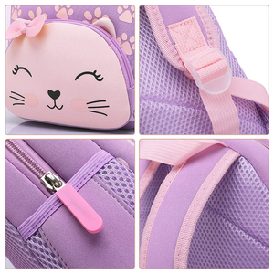 Sac à dos enfant en néoprène mignon motif dessin animé pour garçons et filles, idéal pour la maternelle et les tout-petits - Product Image 5