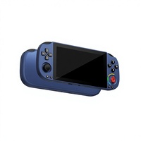 Console de jeu portable avec écran HD de 5 pouces, résolution 1080p, batterie Wi-Fi de 4000 mAh, prise en charge des jeux rétro + Android, compatible PSP