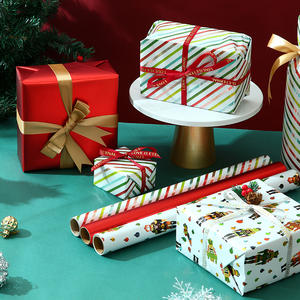 <b>Wrapping</b> <b>Paper</b> 43*300cm High Quality 80g Factory Manufacturer Eco-friendly Production <b>Christmas</b> Custom Gift Metallic <b>Paper</b> - Product Image 5