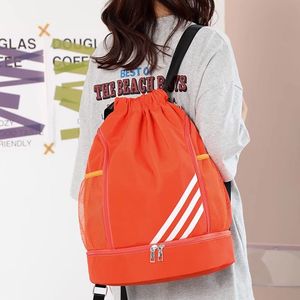 Borsa sportiva da palestra da <span class=keywords><strong>donna</strong></span> con coulisse per scarpe da uomo grande ciclismo basket da <span class=keywords><strong>donna</strong></span> bagaglio da viaggio <span class=keywords><strong>zaino</strong></span> Yoga da uomo - Product Image 6