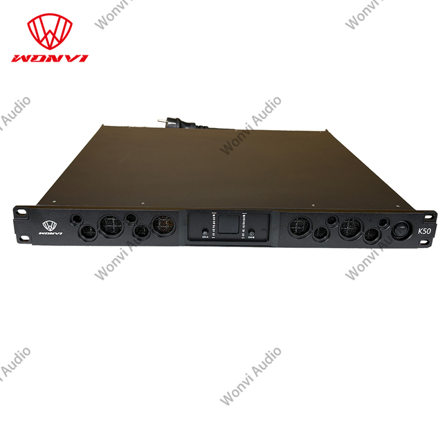 K50 Power Amplifier Professional 2*4200/8ohms Sound Equipment/Amplifiers/Speaker 2 Channel Audio Amplifier