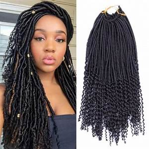 Belleshow venta al por mayor 18 pulgadas ganchillo extensiones de cabello Afro trenzas para mujer diosa de locs - Product Image 2