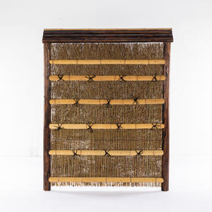 Clôture et écran en <span class=keywords><strong>bambou</strong></span>, soie et bois de style japonais pour la décoration de jardin, de cour et de paysage - Product Image 6