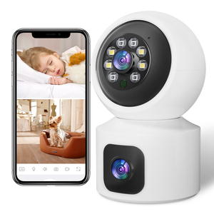 Cámara de <span class=keywords><strong>Seguridad</strong></span> Interior Wifi para el Hogar, 4MP, Cámara de Red, Monitor para Bebés, Audio Bidireccional, Visión Nocturna, Detección Humana, Alarma - Product Image 2