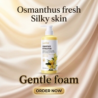Gel Douche Hydratant Corporel au Vaseline et à l'Osmanthus, Marque Privée OEM, 530ml – Contrôle du Sébum et Nettoyage en Profondeur