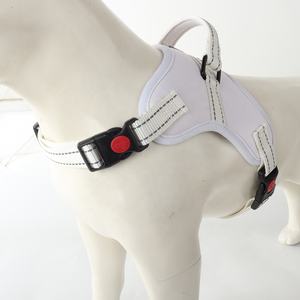 Benutzer definierte Haustier geschirr Luxus Neopren Wende Hunde geschirr Set <span class=keywords><strong>Sublimation</strong></span> Blank mit Hunde blume Fliege,, Poop Bag - Product Image 2